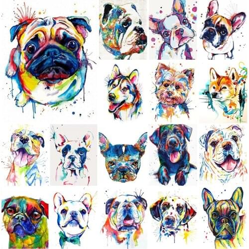 5D DIY Diamond Painting Cartoon Dog Set Cross Stitch Kit Full Drill Square Embroidery Mosaic Art Picture Crystal Home Decor Gift
