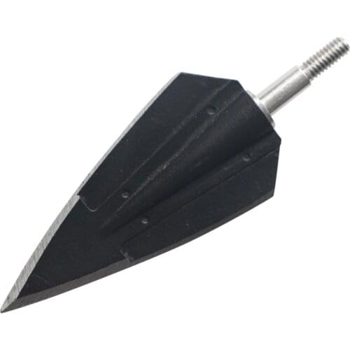 3Pcs Black Dragon Broadheads 150 Grain Screwed Compound Bow Crossbow Tips Big Animal Hunting