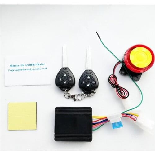 For Harley Motorcycle Alarm Keyless Entry Remote Start Engine Protection Lock Bike Anti-Theft Scooter Alarm System