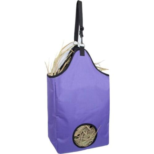 Foldable Equestrian Easy Feed Yard Field Horse Pony Hay Bag Haylage Storage