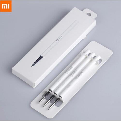 Original Xiaomi Mijia Refills for Xiaomi Sign Pens Replaceable Refills Smooth Switzerland Refill MiKuni Japan Ink for Mi Pens