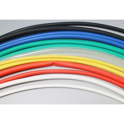5M 6.4mm double wall thermal heat shrink tube with glue shrink ration 3:1 for wire cable insulation sleeve