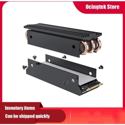 Acasis M.2 Solid State Drive Cooler Heatsink for Desktop PC Computer Aluminum Alloy Copper SSD 2280 Radiator Cooling Pad