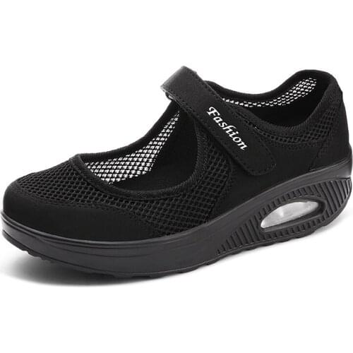 Tenis Mujer 2021 Tennis Shoes for Woman New Blancos Breathable Sneakers Platform Chaussure Femme Deportivas Trainers Cheap 35-42