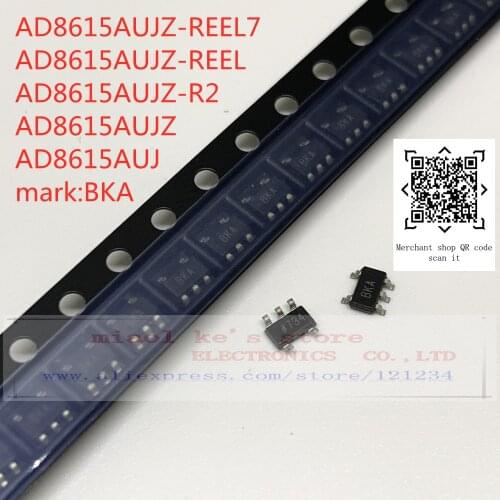 [5pcs~10pcs]100%New: AD8615AUJZ-REEL7 AD8615AUJZ-REEL AD8615AUJZ-R2 AD8615AUJZ AD8615AUJ mark:BKA - IC OPAMP GP 1 24MHz CIRCUIT
