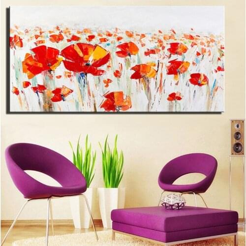 Full Square round drill 5d Diamond painting kit Red flower Diamond embroidery Cross stitch Rhinestones poppy diamond mosaic