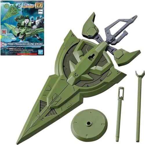 BANDAI Gundam Rise HGBD:R 1/144 Mrss-produced Zeonic Sword Model Kids Assembled Toy Robot Anime Action Figures Collections Gifts