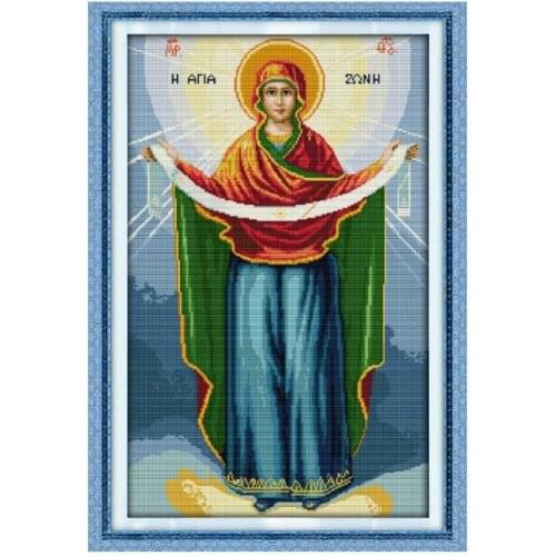 Believe in Jesus Stitch Kit Character Series Religious Beliefs Manual Needlework Embroidery Furniture Sewing Decoration