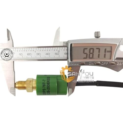 E320B E330C pressure switch sensor 126-2938 with Big Round plug 1060096 for 106-0096 Pressure Switch