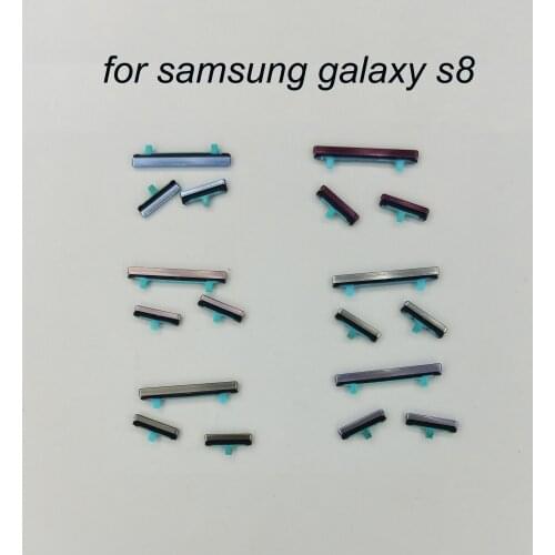For Samsung Galaxy S8 Plus G955 G955F G955FD G955V G955S Phone Housing New Side Key On Off Power Volume Button