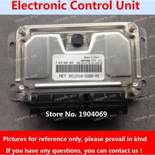 F01R00D266 F01RB0D266 3612110-S15-A1 M7.9.7 ECU Electronic Control Unit 0261B08837 3610200-E10-B1 For Great Wall FLORID Car