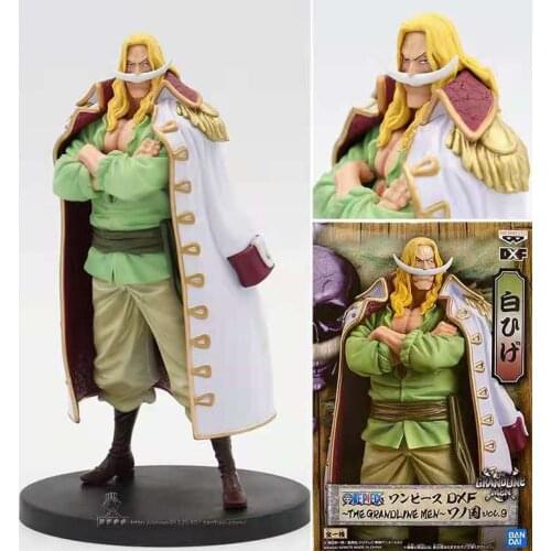 Original Banpresto One Piece The Grandline Men DXF Wanokuni Edward Newgate Action Figure Toys Anime Figurals Brinquedos