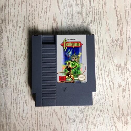 Castlevania - 72 pins 8 bit game cartridge