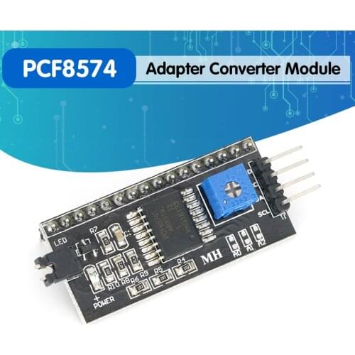 IIC I2C TWI SPI Serial Interface Board Port 1602 2004 LCD LCD1602 Adapter Plate LCD Adapter Converter Module PCF8574