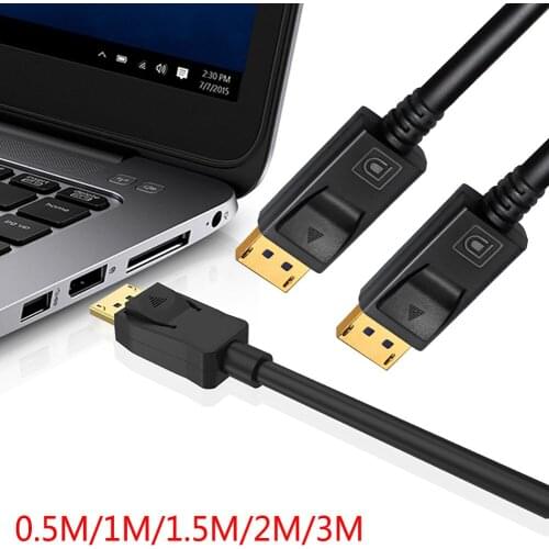 Displayport 1.4 Cable 8K DisplayPort to DisplayPort Cable 8K 60HZ DP TO DP 0.5M 1M 1.5M 2M 3M HDR Cable For HDTV PC