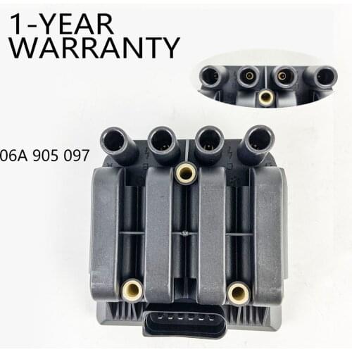 Ignition Coils 2.0 06A905097 For VW POLO JETTA GOLF CADDY BEETLE OCTAVIA GOL BORA