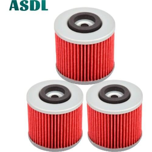 3 Pcs For YAMAHA XV535 XV 535 VIRAGO 1987-2002 TDM850 TDM 850 1991-2002 YFM600 YFM 600 GRIZZLY 600 1998-2001 Oil Filter