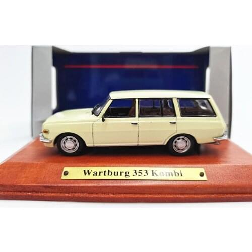 Wartburg 353 Kombi Alloy Car Model Diecast 1/43 Scale Static Display Boutique Collection Metal Car Birthday Gift Toys for Boys
