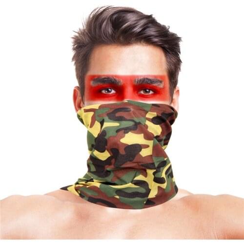 Sports Scarves Headwear Camouflage Outdoor Cycling Seamless Bandana Multifunctional Magic Tubular scarf
