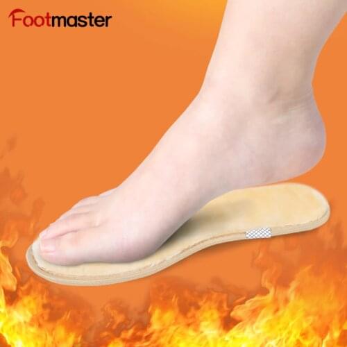 FootMaster Sheepskin Super Thick Premium Shoe Insoles Durable Extra Fluffy 100% genuine Australian sheepskin Warm insole Unisex