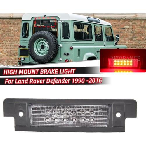 MIZIAUTO LED Rear Additional Brake Light For Land Rover For Discovery Series II Tail Third Brake Light Stop Turn Signal Lamp