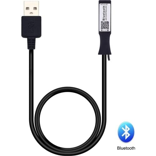 USB LED RGB Controller Bluetooth app control music controller for 5V USB LED Strip 5050 RGB