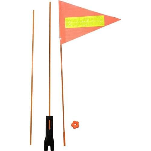Bike Bicycle Safety Flag MTB Road Children Bike Safety Triangular Flag With Mounting Bracket For Boys Girls Cycling Accessories
