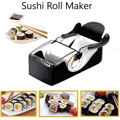 Magic Sushi Roll Maker Easy Rice Ball Mold Non-stick Perfect Rolling Tool DIY Sushi Making Machine Sushi Roller Kitchen Tool