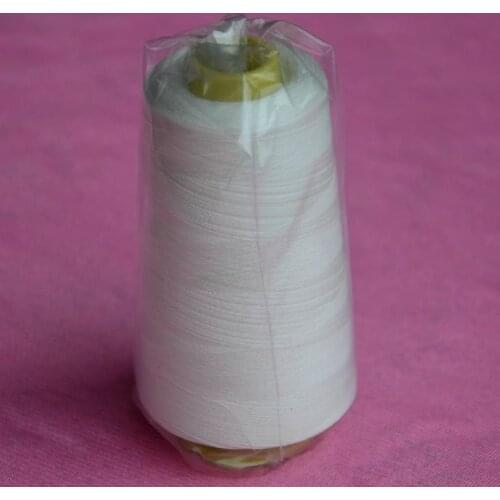 100% Mulberry silk sewing embroidery thread natural silk white black color Eco-Friendly healthy 100 grams thread sample test