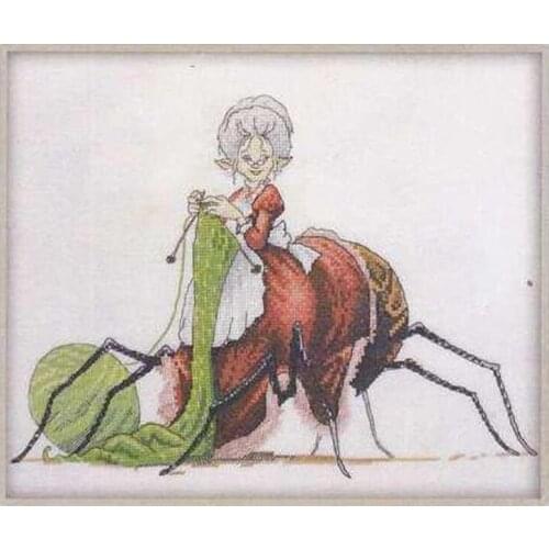 28/28CT Top Quality Beautiful Lovely Counted Cross Stitch Kit Sew Knit Weave Fairy Sewing Knitting Weaving neocraft