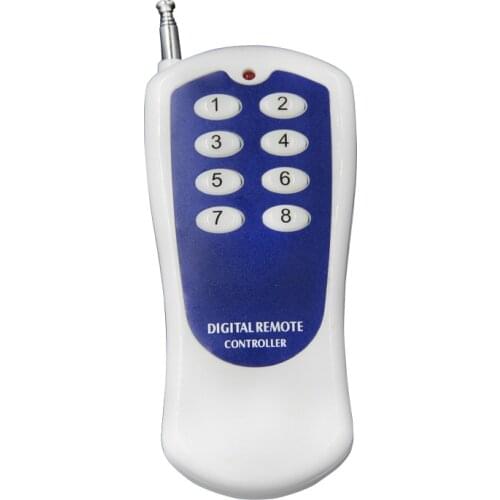 8 CH Channels 8CH RF Transmitter Wireless Remote Control ,315 / 433 MHz