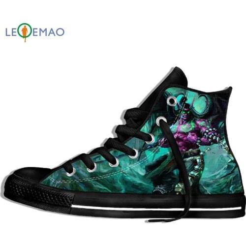 Walking Canvas Boots Shoes Breathable Unisex World Of Warcraft Tauren Wearable Comfort Sport Shoes Classic Sneakers