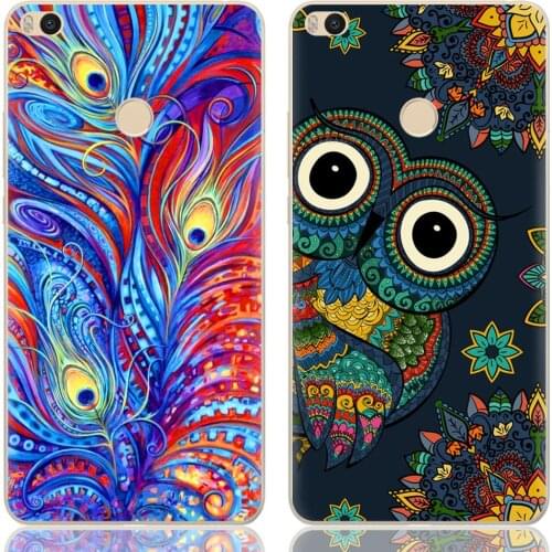 Phone Case For Xiaomi Mi Max 2 6.44-inch Max2 Cute Cartoon High Quality Painted TPU Soft Case Silicone Cover