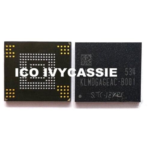 KLMDGAGEAC-B001 eMMC 128GB NAND Flash Memory IC Chip BGA153 Used 100% Tested Good