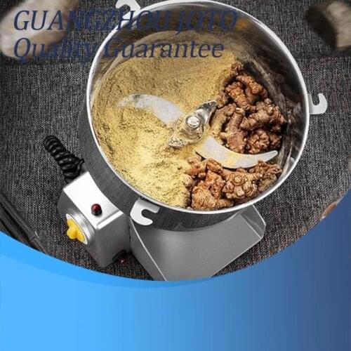 Hot Sale 2500G Portable Grinder Herb Flood Flour Pulverizer Swing Food Mill Grinding Machine