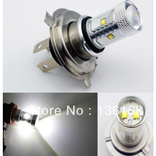 H4 30w Canbus CREE Chips LED Warm White 4500K Pure White 6000k Fog Light Daytime Running Bulb Lamp
