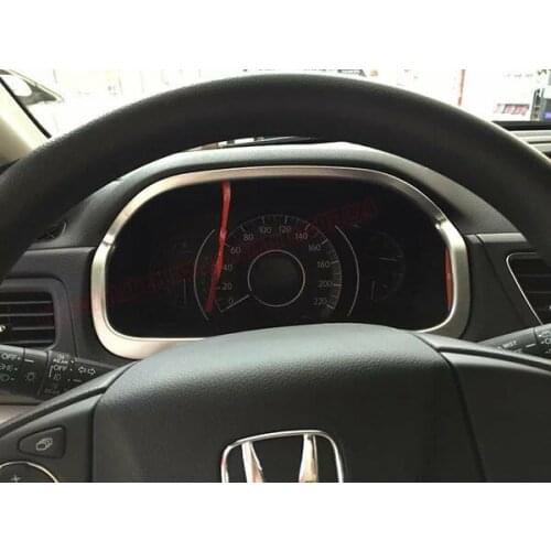 1PCS Car ABS Chrome Dashboard Trim For Honda CRV CR-V 2012-2016