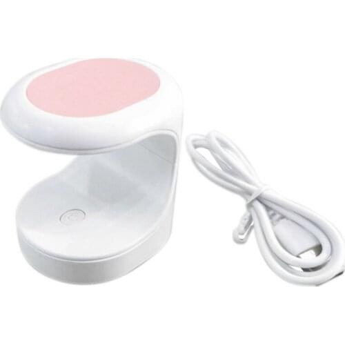 16W Mini Egg Lamp Nail Art Lamp Key Switch Single Finger 30S Fast Drying USB Connector Nails Art Tools Gel Polish