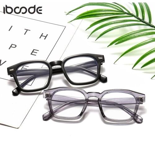 Iboode Anti Blue Light Goggles Glasses Women Men Radiation Resistant Computer Gaming Eyeglasses Irregular Spectacle Eyewear New