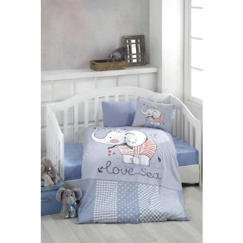 Opia Digital Printed 3D Cotton Baby Duvet Cover Set 4 Seasons New Season or Baby Bed Linen Baby Bedding Set Pillowcase