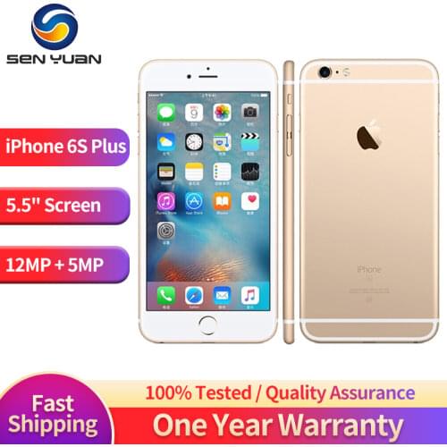 Original Apple iPhone 6S Plus Smartphone 5.5" 6SP 2GB RAM 12.0MP Dual Core A9 4G LTE WIFI GPS 6S Plus Unlocked Mobile Cell Phone