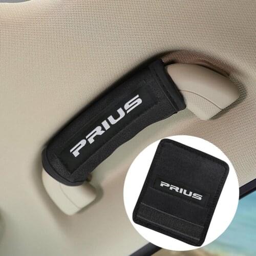 Car interior Car roof handle plush protective cover for Toyota Prius Accessories