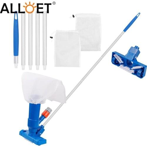 Pool Vacuum Cleaner Portable Swimming Pond Fountain Vacuum Disinfect Tool Portable Suction Head Brush Cleaner Accessories