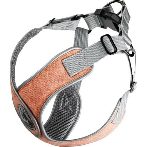 High Quality Reflective Dog Collar Harness For Small Medium Dogs Harnesses Vest Puppy Dogs Chest Strap Chihuahua Pet Products