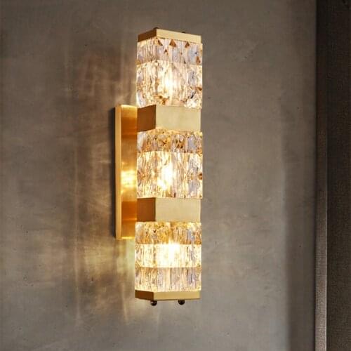 Nordic Luxury Wall Lamp For Living Room Bedroom Restaurant Post-Modern Indoor Corridor Art Decoration LED Light Fixtures