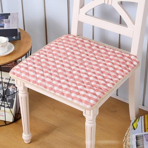 Modern Brief Printing Thin Seat Cushion Home Bedroom Tatami Chair Cushions Living Office Classroom Cafe Restaurant Chair Cushion