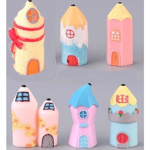 Decorations Miniature Miniatures Horse Animal Figure Figurine for Home Figurines Garden Resin Fairy Accessories Figures Mushroom