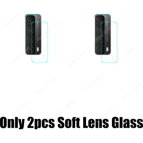2 Pcs On For Huawei P Smart 2021 Camera Protective Glass For Huawei P Smart 2021 Glass Camera Protectors Film Scratch Resistant