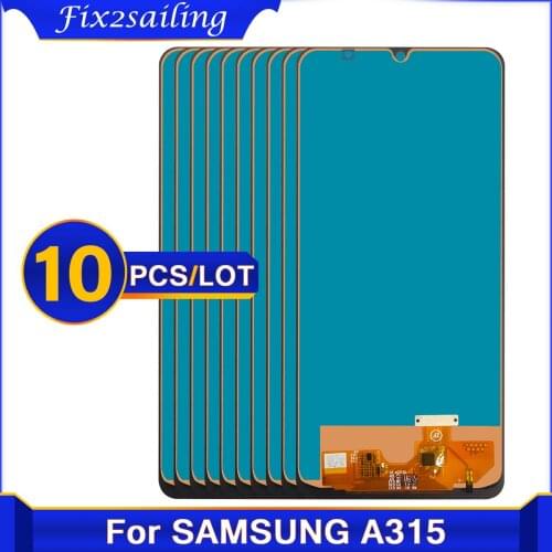 10 Pcs/lot TFT incell LCD For Samsung A31 A315 A315F LCD Display Touch Screen Digitizer Assembly For Samsung A31 A315 Display