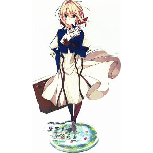 16CM Anime Violet Evergarden Acrylic Stand Figure Desktop Decoration Collection Model Toy Cosplay Doll